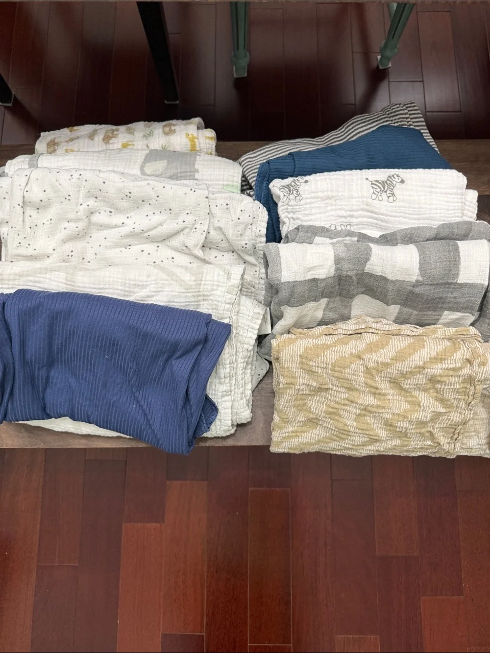 Set of 10 kids/baby blankets